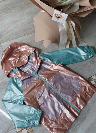 Дитяча куртка (вітровка) для дівчинки