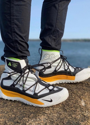 💥 мужские кроссовки nike acg terra antarktik gore-tex «white» 💥