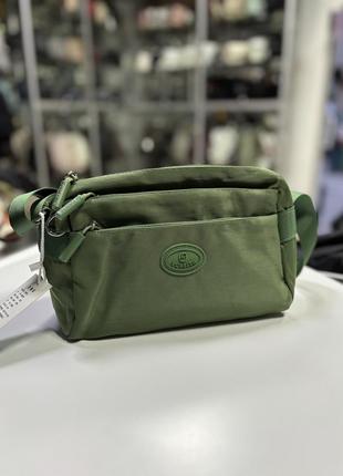 Красива зелена сумка тканинна жіноча yuesite