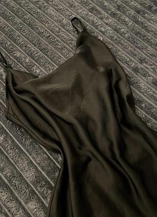 Сукня атласна 2