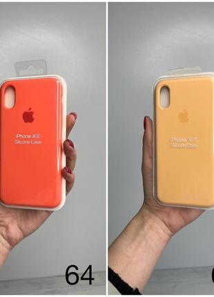 Чехол на iphone x xs full silicone case открытая камера, закрытый низ5 фото