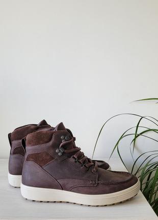 Черевики шкіряні оригінал ecco soft 7 tred 450404 рр.42