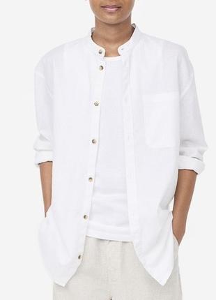 Сорочка льон h&m
