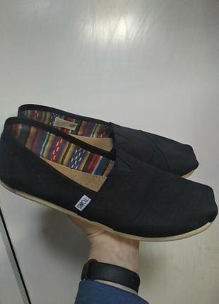 Тапочки toms.новые. уст 26.