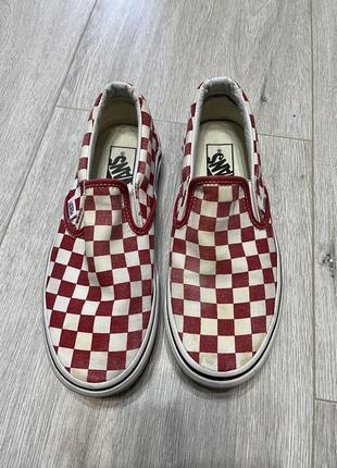 Слипы слипоны кеды vans 36,5 (22,5)