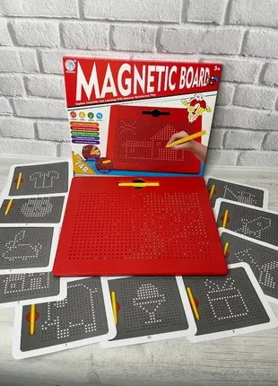Magpad магнітний планшет з кульками для дітей magpad, велика магнітна дошка, розвиваючі та навчальні