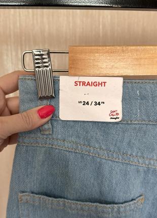 Нові прямі джинси jennifer, нові з біркою6 фото