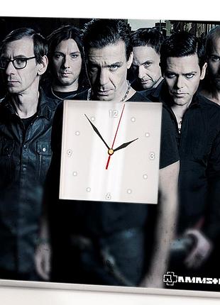 Тематические часы "группа rammstein. рамштайн" подарок для фанатов метал музыки, музыкантов