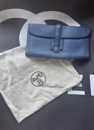 Сумка клатч hermes в пыльнике