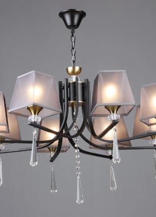 Люстра sirius athis b nh6444/8 bk+cop е27