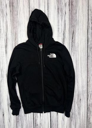 The north face кофта оригинал черная балахон худи