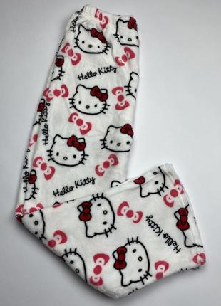 Штаны hello kitty | плюшевые штаны  хелоу китти