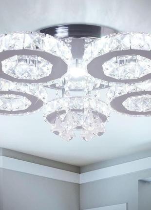 Кришталева люстра б\у . хрустальная люстра