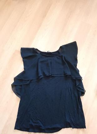 Блуза чёрная женская4 фото
