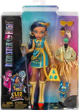 Кукла монстер хай клео де нил monster high cleo de nile posable fashion doll hhk54 оригинал!6 фото