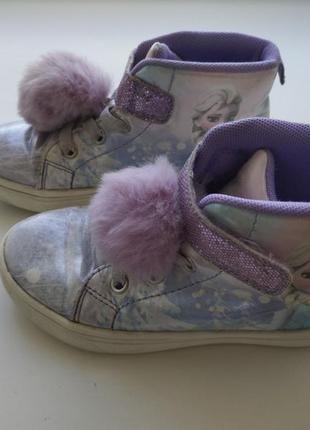 Хайтопи черевики крижане серце эльза