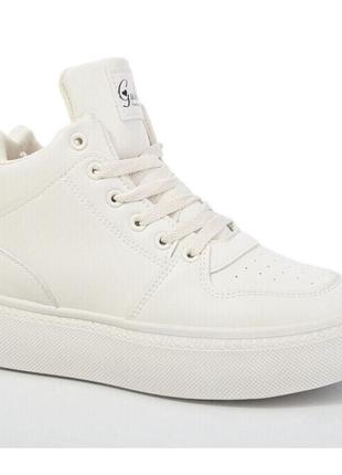 Демисезонные ботинки женские gukkcr g1578-3/40 молочный  40 размер