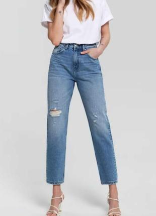 Джинси mom high waist
