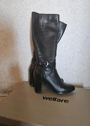 Сапоги (чоботи) шкіряні демісезон welfare 38 р.