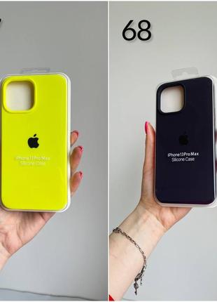 Чехол на iphone 13 pro max  full silicone case открытая камера, закрытый низ8 фото