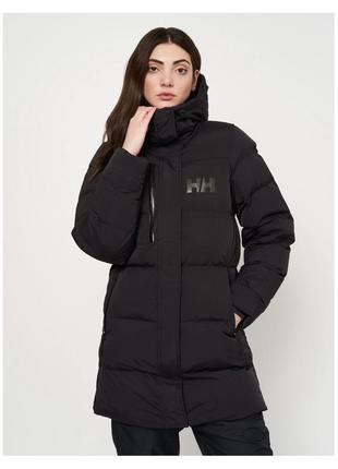 Пуховик, подовжена куртка helly hansen w adore puffy parka