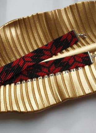 Невероятный гердан на шею, ггердан из бисера, украшение ручной работы, чокер из бисера ♥️