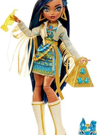 Кукла монстер хай клео де нил monster high cleo de nile posable fashion doll hhk54 оригинал!1 фото