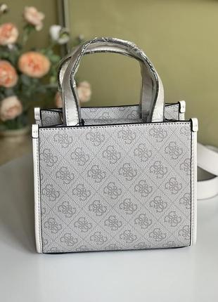 Сумка женская guess оригинал izzy 2 compartment mini tote гесс4 фото