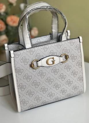Сумка жіноча TOTE guess оригінал izzy 2 compartment mini tote гесс2 фото