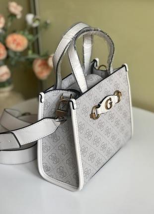 Сумка женская guess оригинал izzy 2 compartment mini tote гесс3 фото