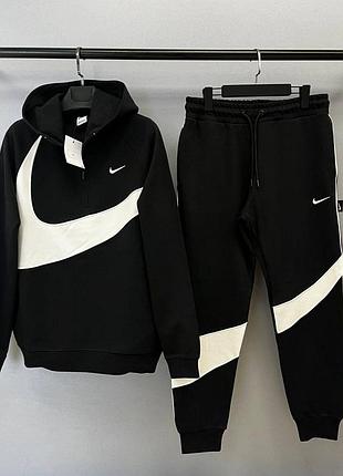 Мужской спортивный оригинальный костюм nike big swoosh