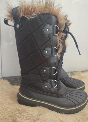 Высокие женские сапожки сапоги skechers