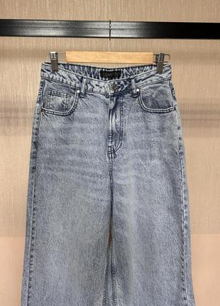 Нові широкі, прямі, джинси палаццо з роспірками missguided, нові з біркою2 фото