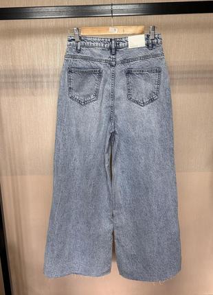 Нові широкі, прямі, джинси палаццо з роспірками missguided, нові з біркою4 фото