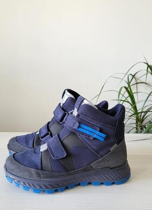 Ботинки кожаные зимние оригинал ecco exostrike 761952 гг.31