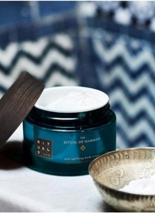 Освіжаючий крем для тіла з екстрактом евкаліпта rituals of hammam soul uplifting body cream