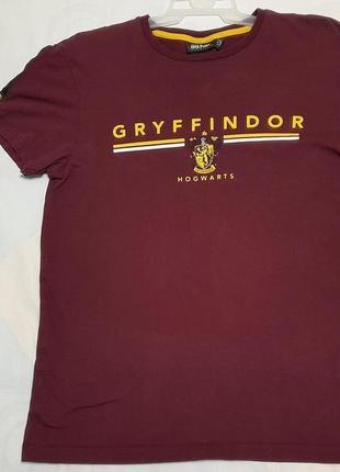 Футболка стильна cotton harry potter gryffindor hogwarts - m , унісекс