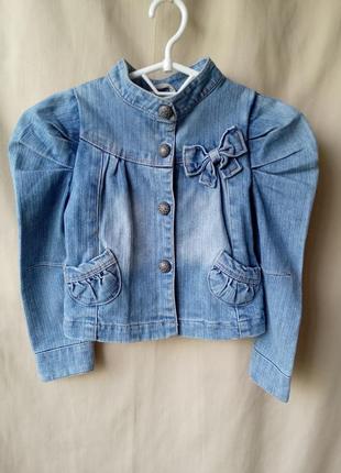 Стильная джинсовая курточка