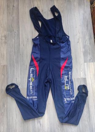 Вело брюки с лямками