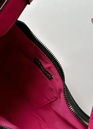 Рожева сумка сумочка багет primark4 фото