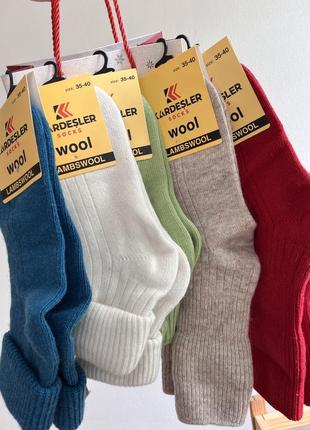 Супер теплі шкарпетки жіночі вовна ягня термо 35-403 фото