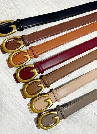 Ремень кожаный