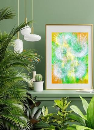 Картина авторская "шарики"