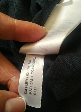 Футболка с крупной вышитой лого lauren ralph lauren черного цвета7 фото