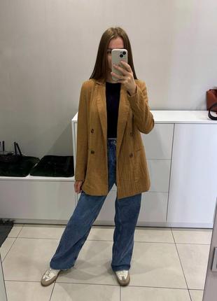 Двобортний жакет h&m