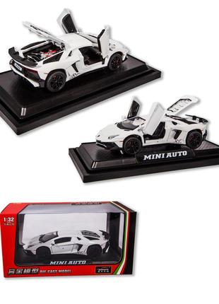 32016c металева машинка miniauto 1:32 lamborghini aventador svj model