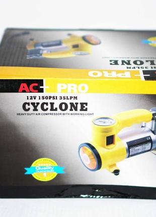 Авто компрессор насос cyclone air compressor 10