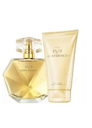 Набір парфумований жіночий eve confidence, 2 одиниці