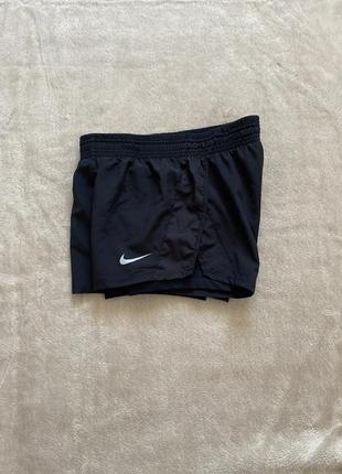 Nike running шорты с лосинами3 фото