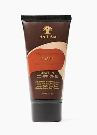 Лівін для кучерявого волосся – as i am, classic coconut leave-in conditioner, 85мл